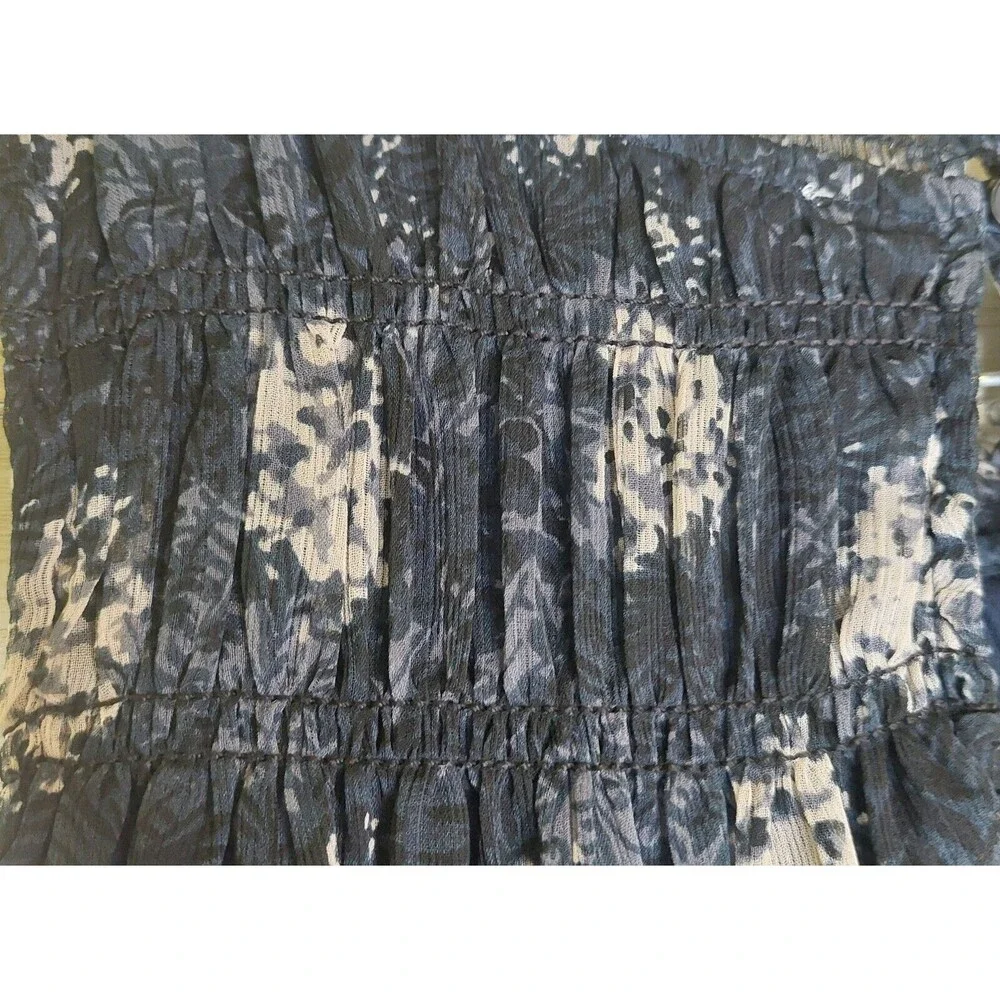 Joie Baltic Floral Print Sleeveless Mini Dress - Blue White - Size Medium NWOT - Picture 8 of 11